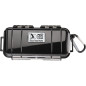Microcase 1030 coque noire, liner noir