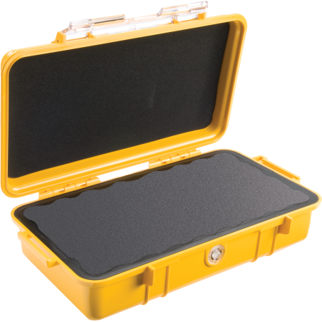 Microcase 1060 coque jaune, liner noir