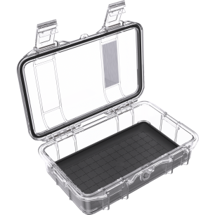 Microcase M50 coque transparente, liner noir