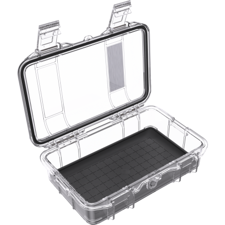 Microcase M50 coque transparente, liner noir