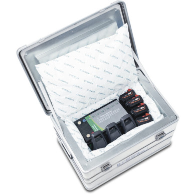 Caisse Aluminium Zarges pour transport de batterie ZK405810