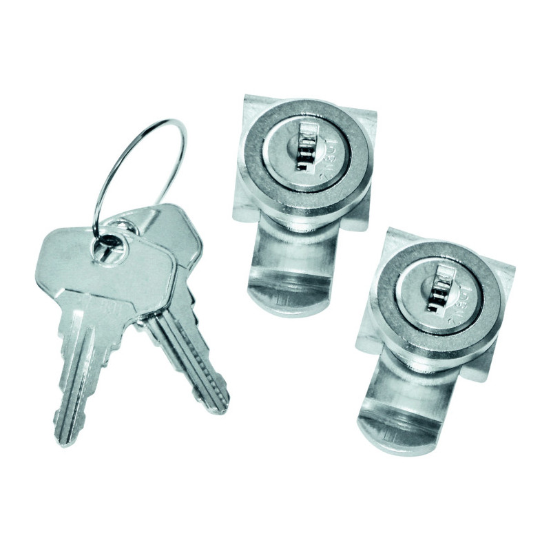 Kit 2 serrures universelles avec clés