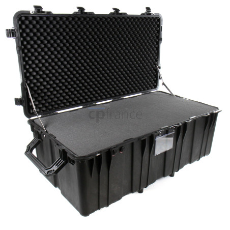 Valise Peli™ 0550 avec mousse prédécoupée, noire