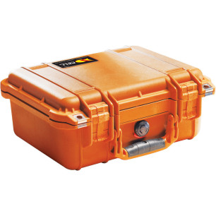 Valise Peli™ 1400 avec mousse prédécoupée, orange