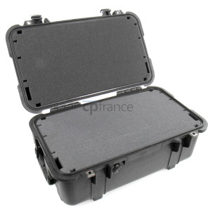 Valise Peli™ 1460 avec mousse prédécoupée, noire