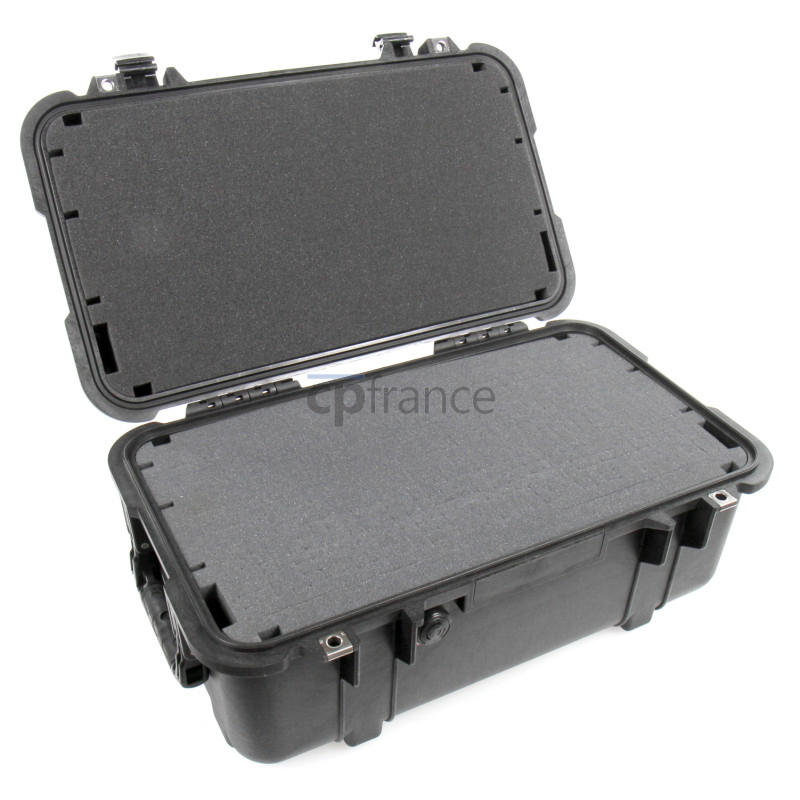 Valise Peli™ 1460 avec mousse prédécoupée, noire