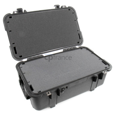 Valise Peli™ 1460 avec mousse prédécoupée, noire