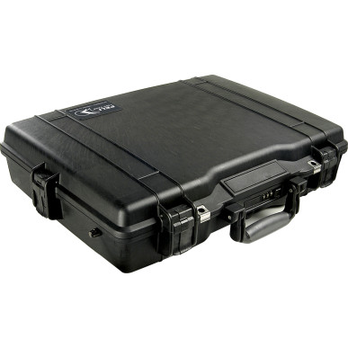 Valise Peli™ 1495 avec emplacement ordin et pochette noire