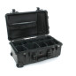 Valise Peli™ 1510 avec kit cloisons et pochette de couvercle, noire