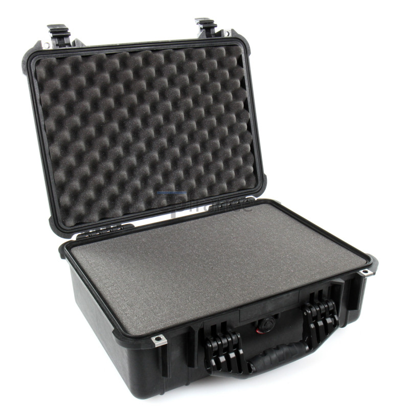 Valise Peli™ 1520 avec mousse prédécoupée, noire