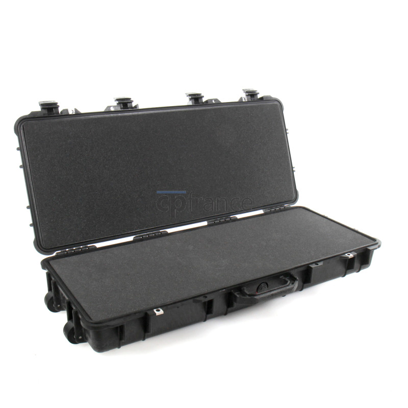 Valise Peli™ 1700 avec mousse non-prédécoupée, noire