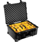 Valise Peli™ 1560 avec kit de cloisons Velcro, noire