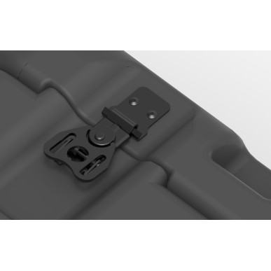 Peli Rack Euro-V châssis 19'' 4U prof. 24''