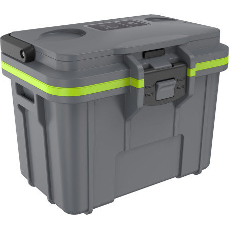 Peli™ Cooler 8QT gris fonçé/vert
