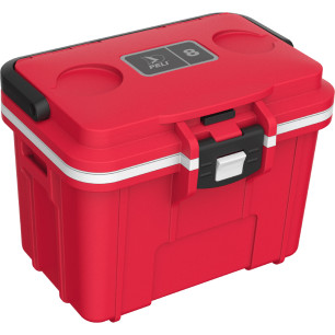 Peli™ Cooler 8QT rouge Osha / blanc