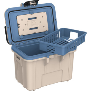 Peli™ Cooler 8QT Tan Kashmir beige/bleu