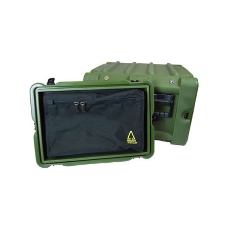 Pochette de rangement pour rack 14U avec couvercle de 125 mm