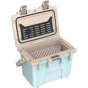 Peli™ Cooler 14QT bleu Jungle Mist / beige