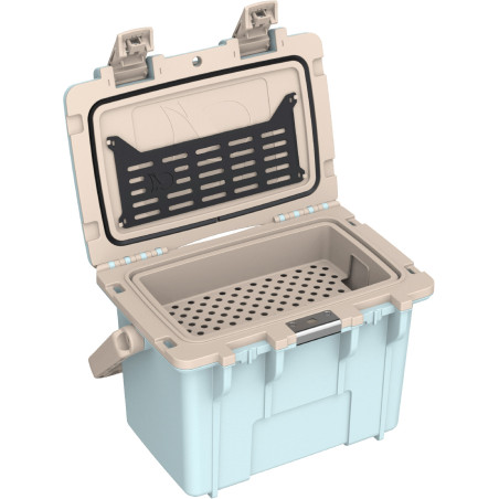 Peli™ Cooler 14QT bleu Jungle Mist / beige