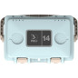 Peli™ Cooler 14QT bleu Jungle Mist / beige