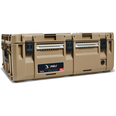 Peli™ Crate CR90 90 litres, Desert Tan, vide