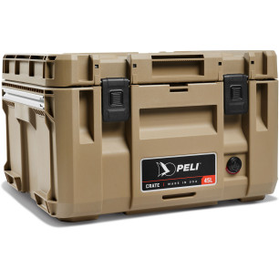 Peli™ Crate CR45 45 litres, Desert Tan, vide