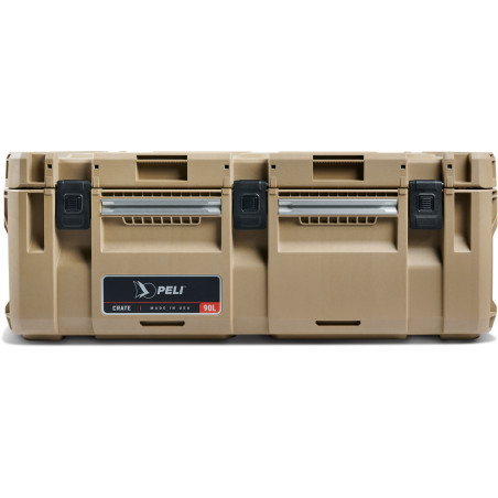 Peli™ Crate CR90 90 litres, Desert Tan, vide