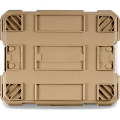 Peli™ Crate CR45 45 litres, Desert Tan, vide