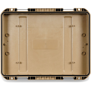 Peli™ Crate CR45 45 litres, Desert Tan, vide