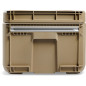 Peli™ Crate CR45 45 litres, Desert Tan, vide