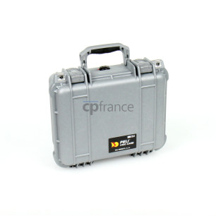 Valise Peli™ 1400 avec mousse prédécoupée, grise