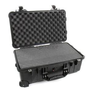 Valise Peli™ 1510 avec mousse prédécoupée, noire