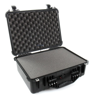 Valise Peli™ 1520 avec mousse prédécoupée, noire