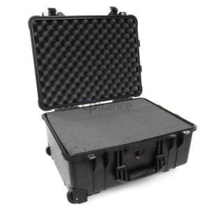 Valise Peli™ 1560 avec mousse prédécoupée, noire