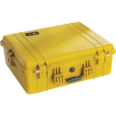 Valise Peli™ 1600 avec mousse prédécoupée, jaune