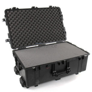 Valise Peli™ 1650 avec mousse prédécoupée, noire