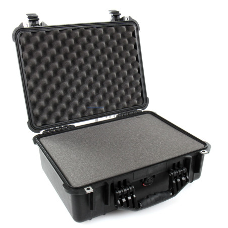 Valise Peli™ 1520 avec mousse prédécoupée, noire