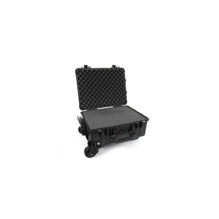 Valise Peli™ 1560 avec mousse prédécoupée, noire