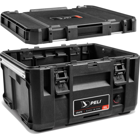 Peli™ Crate CR45 45 litres, noire, vide